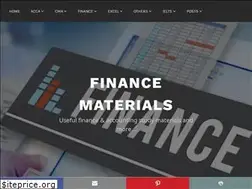 Sites similar to financematerials.com