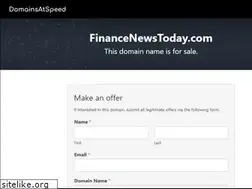 Sites similar to financenewstoday.com