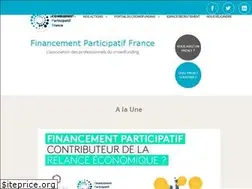 Sites similar to financeparticipative.org