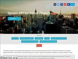 Sites similar to financequotes-api.com