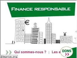 Sites similar to financeresponsable.org