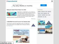 Sites similar to financesentral.com