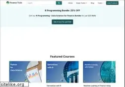 Sites similar to financetrain.com
