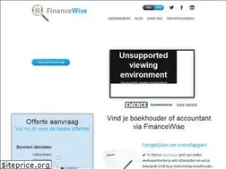 Sites similar to financewise.nl
