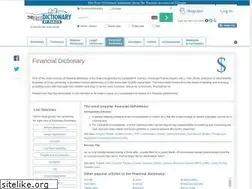 Sites similar to financial-dictionary.thefreedictionary.com