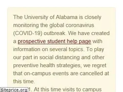Sites similar to financialaid.ua.edu