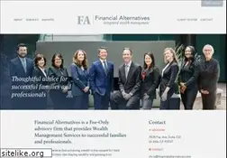 Sites similar to financialalternatives.com