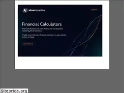 Sites similar to financialcalculators.net