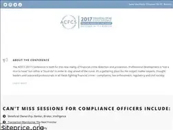 Sites similar to financialcrimeconference.com