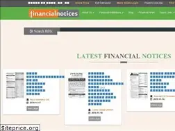 Sites similar to financialnotices.com