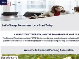 Sites similar to financialplanningassociation.org