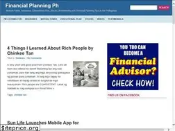 Sites similar to financialplanningph.com
