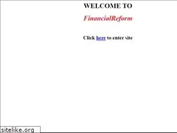 Sites similar to financialreform.info