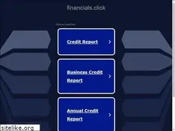 Sites similar to financials.click