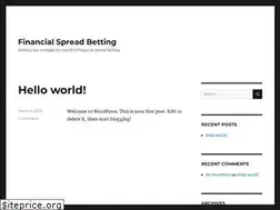 Sites similar to financialspreadbetting.co.uk