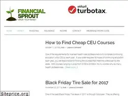 Sites similar to financialsprout.com