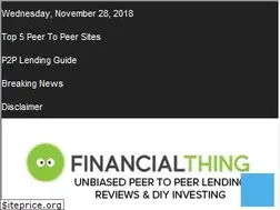Sites similar to financialthing.com