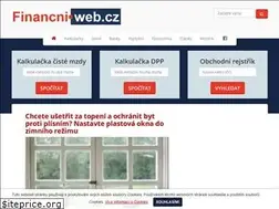 Sites similar to financni-web.cz