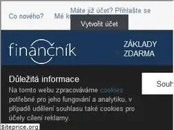 Sites similar to financnik.cz