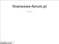 Sites similar to finansowe-forum.pl