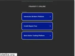 Sites similar to finansy-7.online