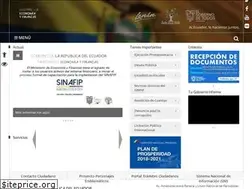 Sites similar to finanzas.gob.ec