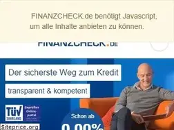 Sites similar to finanzcheck.de