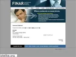 Sites similar to finar.pl