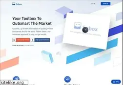 Sites similar to finbox.com