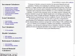 Sites similar to fincalc.online