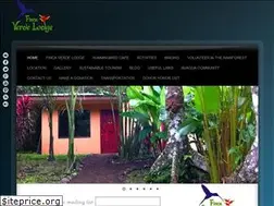 Sites similar to fincaverdelodge.com