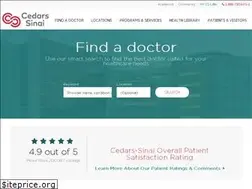 Sites similar to find-a-doctor.cedars-sinai.edu