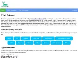Sites similar to find-internet.ca