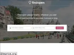 Sites similar to find-open.ca