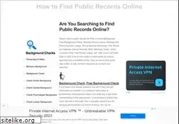 Sites similar to find-public-records-online.com