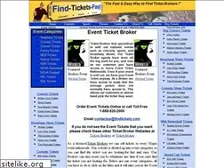 Sites similar to find-tickets-fast.com