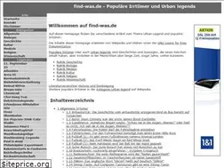 Sites similar to find-was.de