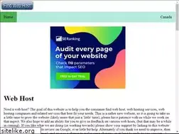 Sites similar to find-web-hosting.com