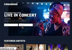 Sites similar to findaband.co.nz