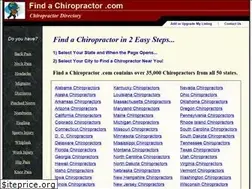 Sites similar to findachiropractor.com
