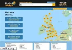 Sites similar to findachurch.co.uk