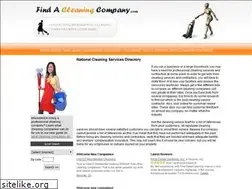 Sites similar to findacleaningcompany.com