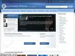 Sites similar to findacriminaldefenseattorney.com