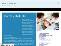 Sites similar to findadentist.info