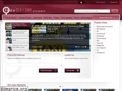 Sites similar to findaduiattorney.com