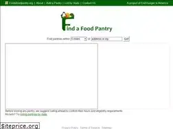 Sites similar to findafoodpantry.org