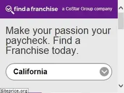 Sites similar to findafranchise.com