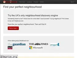 Sites similar to findahood.com