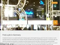 Sites similar to findajobingermany.com