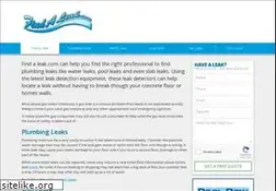 Sites similar to findaleak.com